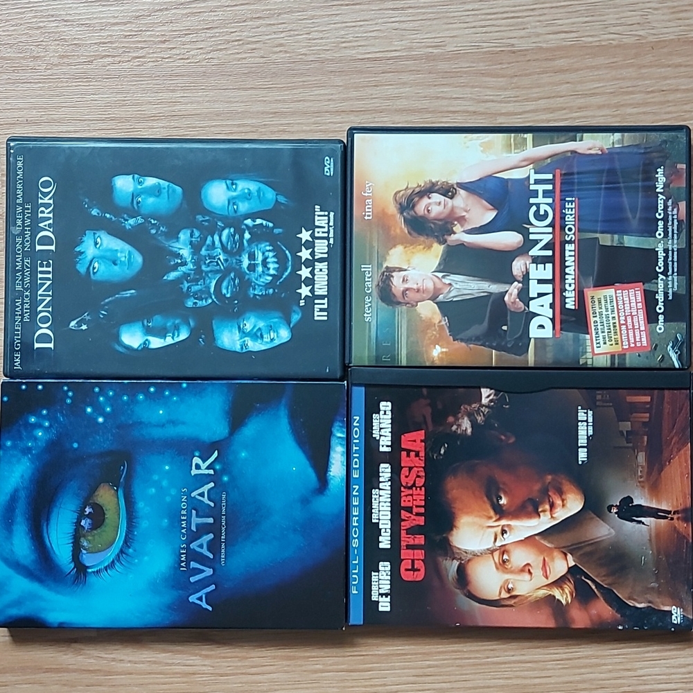 4 DVD movies